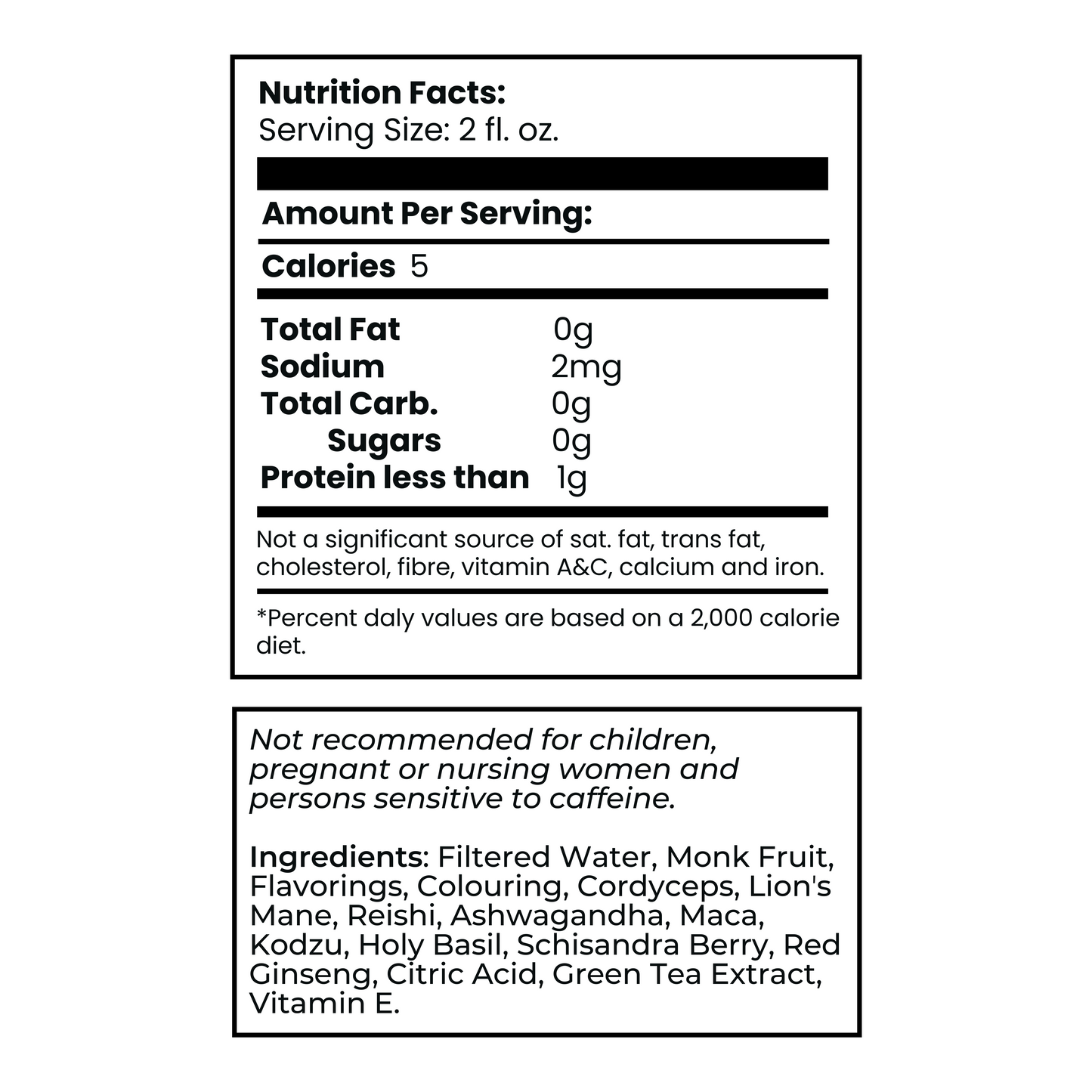 MycoDose: Mushroom and Adaptogenic Wellness Shots (Case of 12)