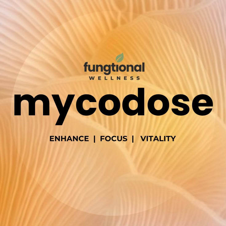 MycoDose: Mushroom and Adaptogenic Wellness Shots (Case of 12)